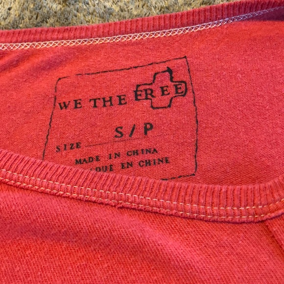 Free people colorblock top - Picture 2 of 4